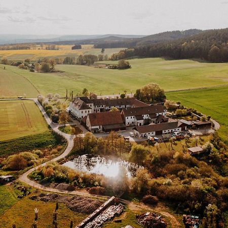 Rittergut Positz Hotel Oppurg Eksteriør billede