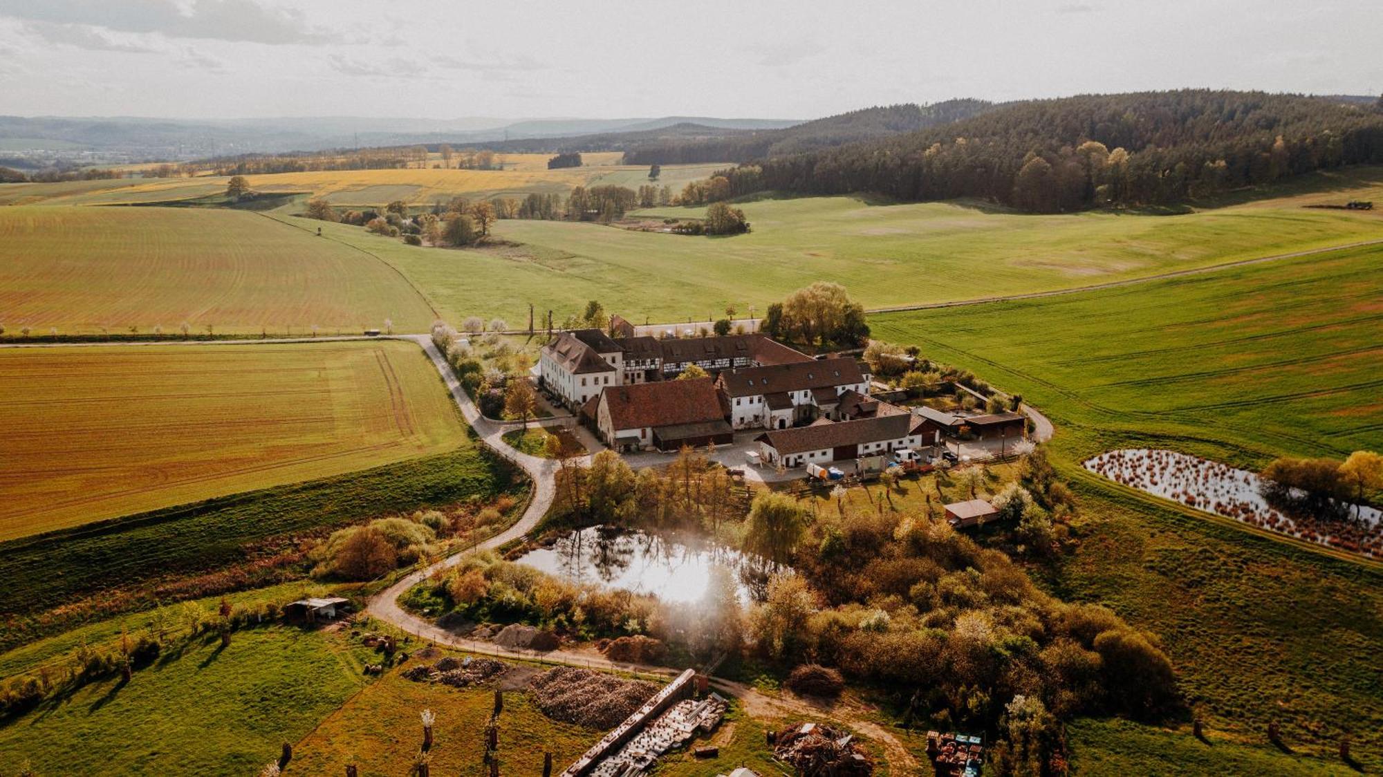 Rittergut Positz Hotel Oppurg Eksteriør billede