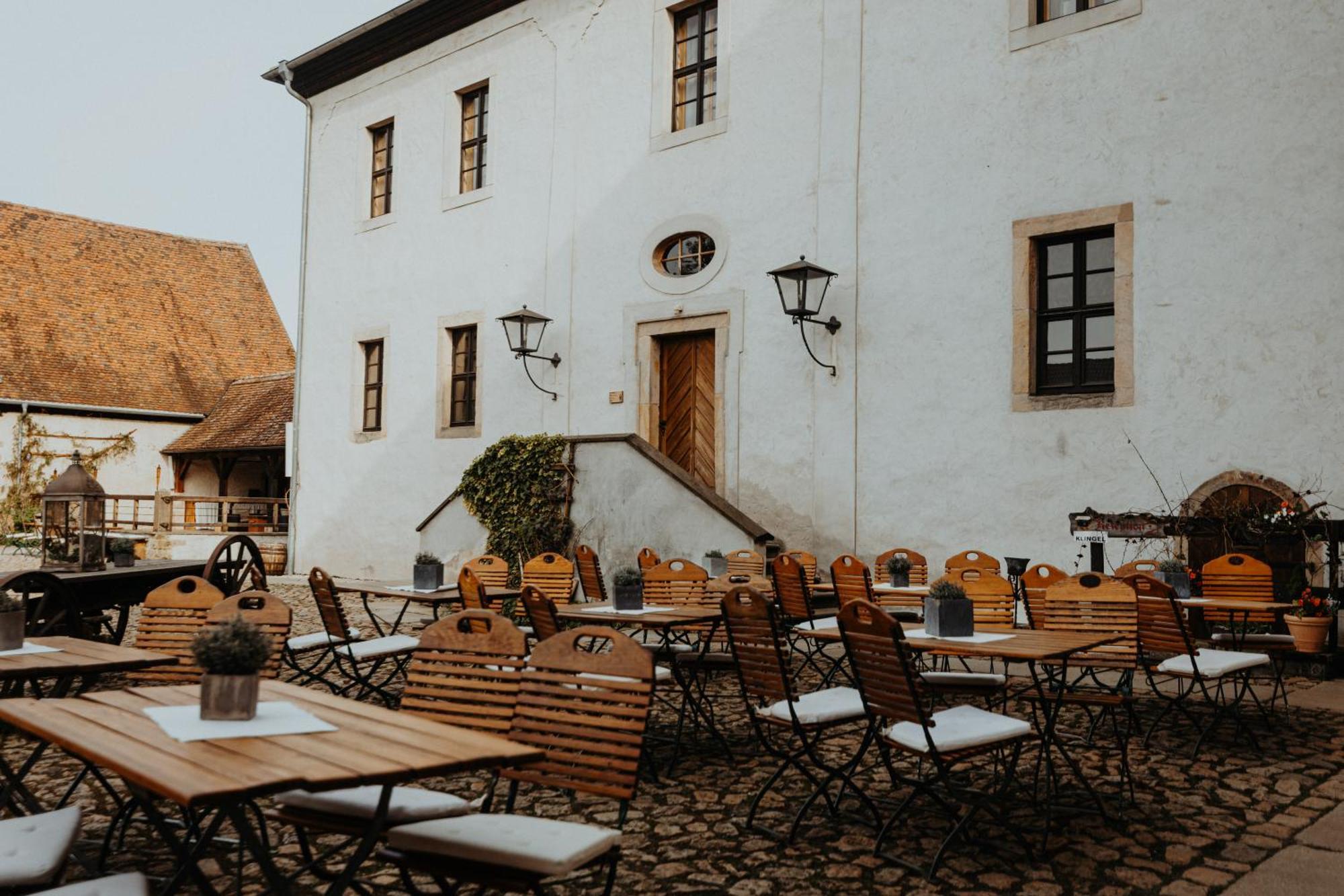 Rittergut Positz Hotel Oppurg Eksteriør billede